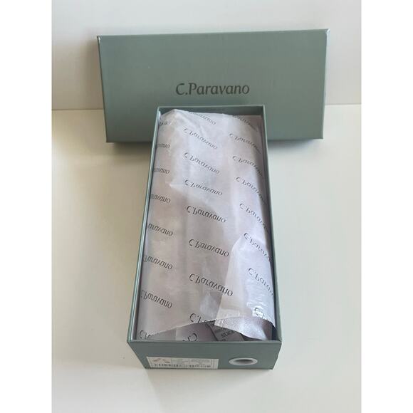 NIB C.Paravano Red Pointy Bow Flats (Aida) Size 39 or 8.5 - Picture 5 of 11